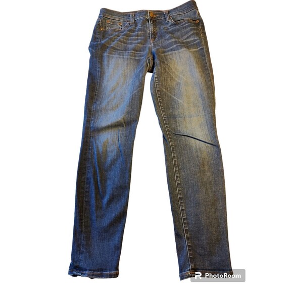 J. Crew Toothpick Women's Petite Size 30x 28 Blue Skinny Jeans 2 Pairs of Jeans - Picture 12 of 12